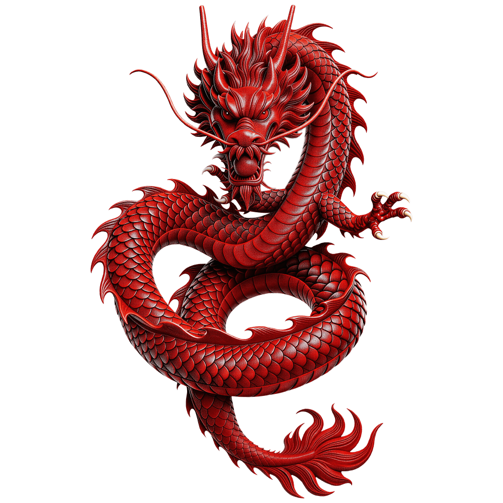The Red Dragon spirit